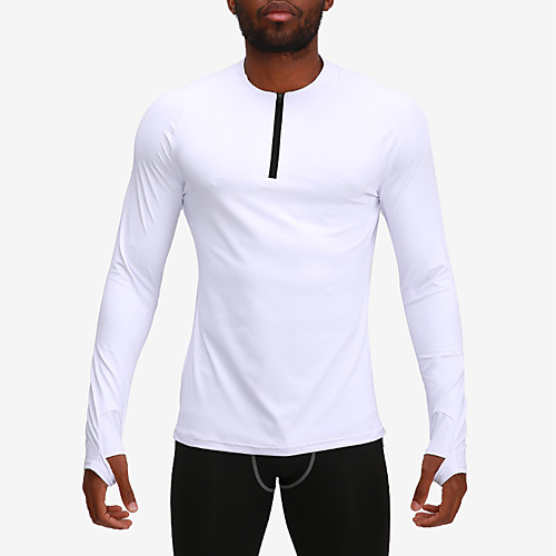 Men's T shirt Hiking Tee shirt Long Sleeve Crew Neck Tee Tshirt Top Outdoor Lightweight Breathable Quick Dry Soft Autumn / Fall Spring Nylon Polyester Solid Color White Black Grey Fishing Climbing
Men's T shirt Hiking Tee shirt Long Sleeve Crew Neck Tee Tshirt Top Outdoor Lightweight Breathable Quick Dry Soft Autumn / Fall Spring Nylon Polyester Solid Color White Black Grey Fishing Climbing