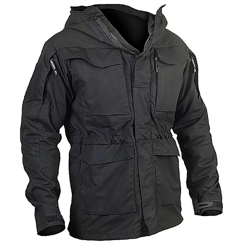 Men's Hunting Jacket Outdoor Waterproof Windproof Warm Wearproof Fall Winter Solid Colored Camo Cotton Polyester Green / Black Jungle camouflage Python Black
Men's Hunting Jacket Outdoor Waterproof Windproof Warm Wearproof Fall Winter Solid Colored Camo Cotton Polyester Green / Black Jungle camouflage Python Black