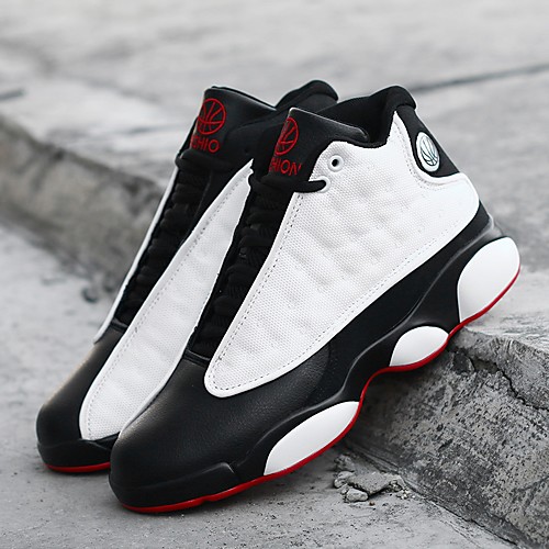 Men's Trainers Athletic Shoes Sporty Casual Athletic Running Shoes Basketball Shoes PU Breathable Non-slipping Wear Proof Black and White Black / Red Yellow Fall
Men's Trainers Athletic Shoes Sporty Casual Athletic Running Shoes Basketball Shoes PU Breathable Non-slipping Wear Proof Black and White Black / Red Yellow Fall