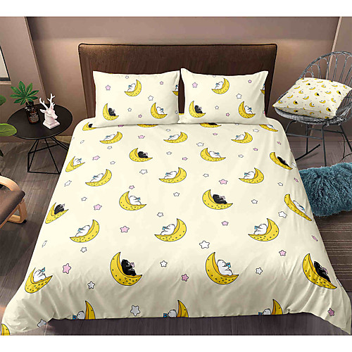 Cartoon Bear 3-Piece Duvet Cover Set Hotel Bedding Sets Comforter Cover with Soft Lightweight Microfiber, Include 1 Duvet Cover, 2 Pillowcases for Double/Queen/King(1 Pillowcase for Twin/Single)
Cartoon Bear 3-Piece Duvet Cover Set Hotel Bedding Sets Comforter Cover with Soft Lightweight Microfiber, Include 1 Duvet Cover, 2 Pillowcases for Double/Queen/King(1 Pillowcase for Twin/Single)