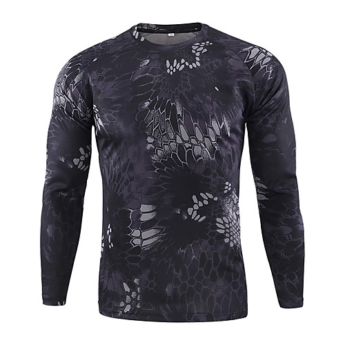 Men's Hunting T-shirt Camo / Camouflage Long Sleeve Outdoor Fall Spring Breathability Wearable Soft Cotton Black Yellow Army Green Camouflage Green
Men's Hunting T-shirt Camo / Camouflage Long Sleeve Outdoor Fall Spring Breathability Wearable Soft Cotton Black Yellow Army Green Camouflage Green
