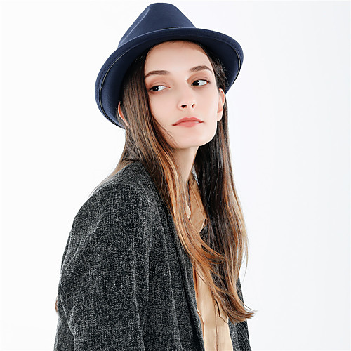 Simple Trendy Wool Felt Hats with Solid 1 Piece Special Occasion / Cocktail Party Headpiece
Simple Trendy Wool Felt Hats with Solid 1 Piece Special Occasion / Cocktail Party Headpiece