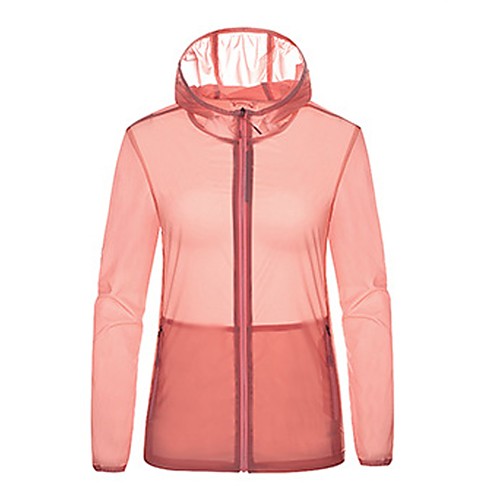 Women's Waterproof Hiking Jacket Hiking Skin Jacket Hiking Windbreaker Outdoor Solid Color Packable Waterproof Lightweight UV Sun Protection Jacket Hoodie Top Elastane Full Length Visible Zipper
Women's Waterproof Hiking Jacket Hiking Skin Jacket Hiking Windbreaker Outdoor Solid Color Packable Waterproof Lightweight UV Sun Protection Jacket Hoodie Top Elastane Full Length Visible Zipper