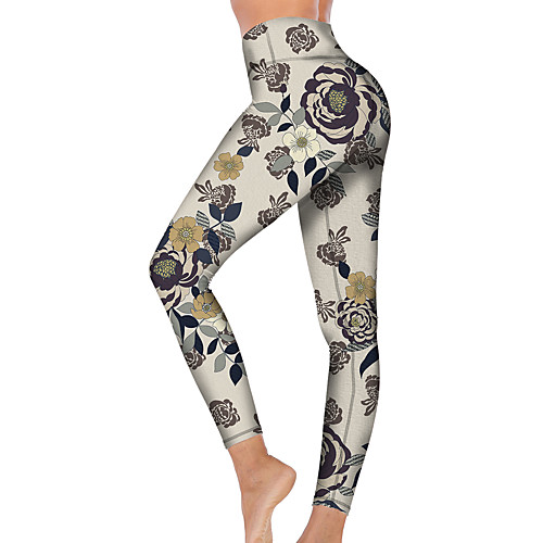 21Grams Women's High Waist Yoga Pants Cropped Leggings Tummy Control Butt Lift Breathable White Fitness Gym Workout Running Winter Sports Activewear High Elasticity
21Grams Women's High Waist Yoga Pants Cropped Leggings Tummy Control Butt Lift Breathable White Fitness Gym Workout Running Winter Sports Activewear High Elasticity