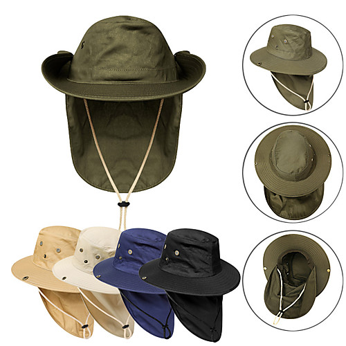 Men's Sun Hat Fishing Hat Fisherman Hat Hiking Hat 1 PCS Outdoor Portable Sunscreen UV Resistant Breathable Hat Solid Color Nylon White Black Army Green for Camping / Hiking Hunting Fishing
Men's Sun Hat Fishing Hat Fisherman Hat Hiking Hat 1 PCS Outdoor Portable Sunscreen UV Resistant Breathable Hat Solid Color Nylon White Black Army Green for Camping / Hiking Hunting Fishing