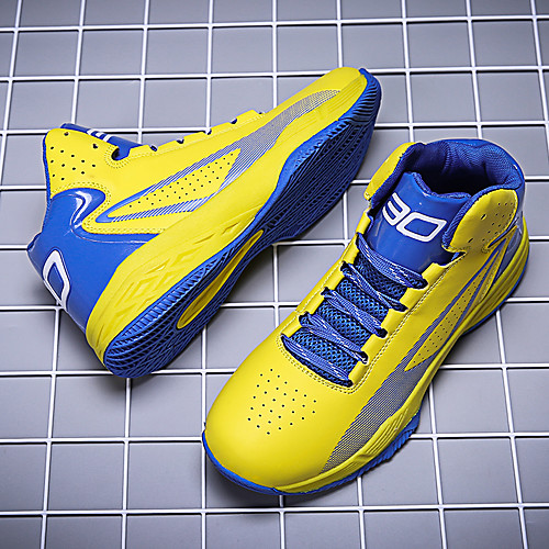Men's Trainers Athletic Shoes Sporty Casual Athletic Running Shoes Basketball Shoes PU Breathable Non-slipping Wear Proof White Black Yellow Fall
Men's Trainers Athletic Shoes Sporty Casual Athletic Running Shoes Basketball Shoes PU Breathable Non-slipping Wear Proof White Black Yellow Fall