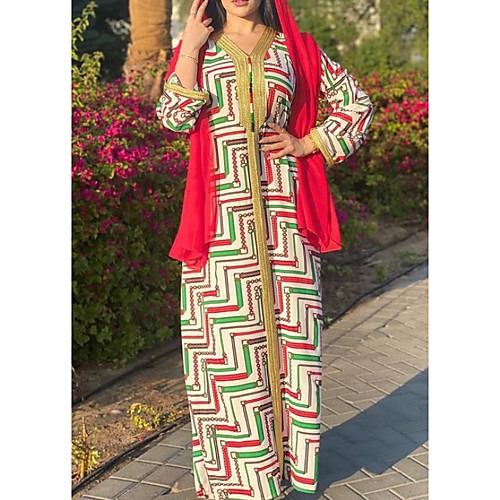 Women's Kaftan Dress Maxi long Dress Red Long Sleeve Solid Color Patchwork Summer V Neck Casual 2021 S M L XL XXL
Women's Kaftan Dress Maxi long Dress Red Long Sleeve Solid Color Patchwork Summer V Neck Casual 2021 S M L XL XXL