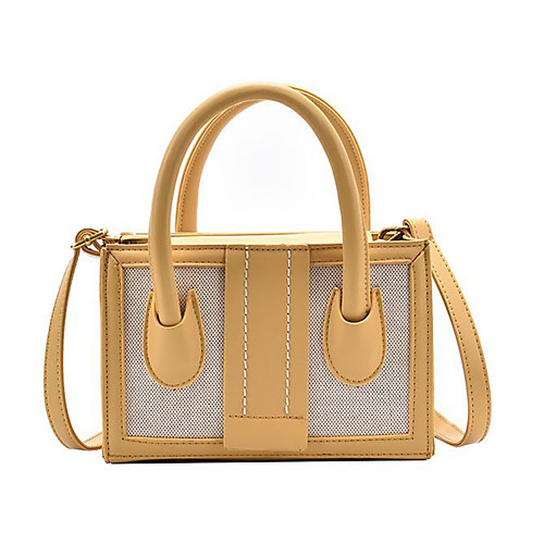 Women's Bags PU Leather Top Handle Bag Buttons Zipper Daily Outdoor 2021 Handbags MessengerBag White Black Yellow Khaki
Women's Bags PU Leather Top Handle Bag Buttons Zipper Daily Outdoor 2021 Handbags MessengerBag White Black Yellow Khaki