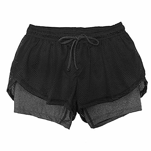 kaicran women's drawstring elastic waist sports shorts 2019 newest double layer quick dry comfy lightweight bottom trunks (m, gray)
kaicran women's drawstring elastic waist sports shorts 2019 newest double layer quick dry comfy lightweight bottom trunks (m, gray)