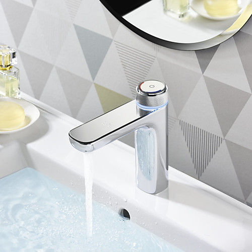 Digital Bathroom Sink LED Faucet with Temperture Display Chrome/Brass Basin Faucet
Digital Bathroom Sink LED Faucet with Temperture Display Chrome/Brass Basin Faucet