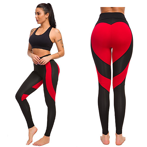 Women's High Waist Yoga Pants Seamless Tights Tummy Control Butt Lift Heart Red / black BlackWhite Yoga Gym Workout Pilates Winter Sports Activewear High Elasticity Skinny
Women's High Waist Yoga Pants Seamless Tights Tummy Control Butt Lift Heart Red / black BlackWhite Yoga Gym Workout Pilates Winter Sports Activewear High Elasticity Skinny