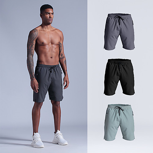 Men's Running Shorts Athletic Shorts Bottoms Split Drawstring Zipper Pocket Fitness Gym Workout Running Jogging Training Breathable Quick Dry Moisture Wicking Sport Solid Colored Black Green Gray
Men's Running Shorts Athletic Shorts Bottoms Split Drawstring Zipper Pocket Fitness Gym Workout Running Jogging Training Breathable Quick Dry Moisture Wicking Sport Solid Colored Black Green Gray