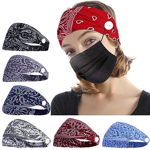 3 pcs Amazon Creative Cashew Flower Anti-seize Button Elastic Headband Bohemian Style Ladies Face Wash Headband
3 pcs Amazon Creative Cashew Flower Anti-seize Button Elastic Headband Bohemian Style Ladies Face Wash Headband