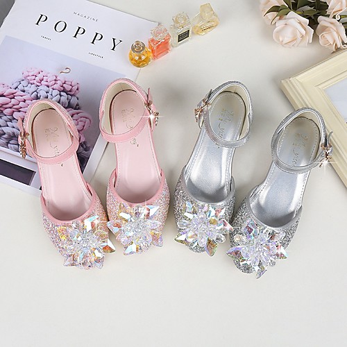 Girls' Sandals Princess Shoes PU Little Kids(4-7ys) Big Kids(7years ) Daily Walking Shoes Bowknot Beading Pink Silver Spring Summer
Girls' Sandals Princess Shoes PU Little Kids(4-7ys) Big Kids(7years ) Daily Walking Shoes Bowknot Beading Pink Silver Spring Summer