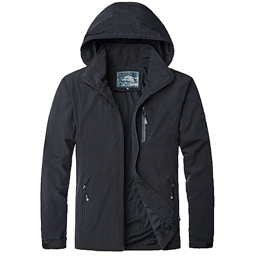 Men's Hiking Softshell Jacket Hiking Windbreaker Outdoor Solid Color Lightweight Windproof Breathable Quick Dry Jacket Hoodie Top Cotton Hunting Fishing Climbing Black Army Green Dark Blue
Men's Hiking Softshell Jacket Hiking Windbreaker Outdoor Solid Color Lightweight Windproof Breathable Quick Dry Jacket Hoodie Top Cotton Hunting Fishing Climbing Black Army Green Dark Blue