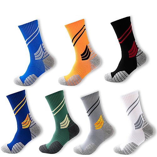 Men's Hiking Socks 1 Pair Outdoor Anti-Slip Soft Stretchy Sweat wicking Socks Patchwork Chinlon White Black Dark Green for Hunting Fishing Climbing
Men's Hiking Socks 1 Pair Outdoor Anti-Slip Soft Stretchy Sweat wicking Socks Patchwork Chinlon White Black Dark Green for Hunting Fishing Climbing