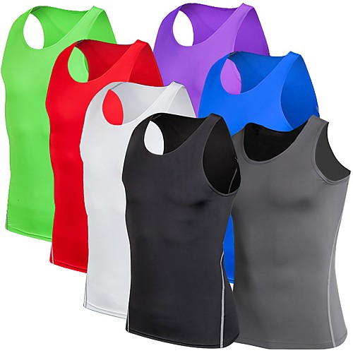 Men's Sleeveless Running Tank Top Compression Shirt Vest / Gilet Singlet Top Athletic Summer Moisture Wicking Quick Dry Breathable Gym Workout Running Active Training Jogging Exercise Sportswear
Men's Sleeveless Running Tank Top Compression Shirt Vest / Gilet Singlet Top Athletic Summer Moisture Wicking Quick Dry Breathable Gym Workout Running Active Training Jogging Exercise Sportswear