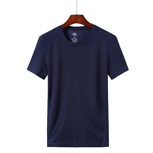 Men's T shirt Hiking Tee shirt Short Sleeve Tee Tshirt Top Outdoor Lightweight Breathable Quick Dry High Elasticity Autumn / Fall Spring POLY Solid Color Jacinth Gray White Black Fishing Climbing
Men's T shirt Hiking Tee shirt Short Sleeve Tee Tshirt Top Outdoor Lightweight Breathable Quick Dry High Elasticity Autumn / Fall Spring POLY Solid Color Jacinth Gray White Black Fishing Climbing