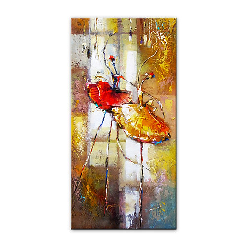 Oil Painting Hand Painted Vertical Abstract People Modern Rolled Canvas (No Frame)
Oil Painting Hand Painted Vertical Abstract People Modern Rolled Canvas (No Frame)