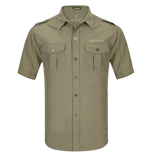 Men's Hiking Shirt / Button Down Shirts Long Sleeve Sweatshirt Top Outdoor Lightweight Breathable Quick Dry Sweat wicking Spring Summer Black khaki Army Green Fishing Climbing Camping / Hiking
Men's Hiking Shirt / Button Down Shirts Long Sleeve Sweatshirt Top Outdoor Lightweight Breathable Quick Dry Sweat wicking Spring Summer Black khaki Army Green Fishing Climbing Camping / Hiking