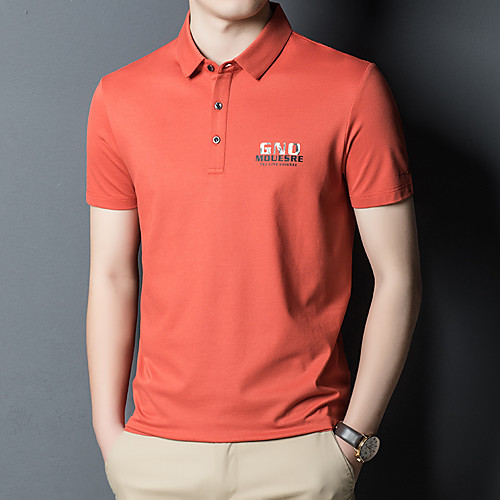 Men's Golf Polo Shirts Short Sleeve Breathable Quick Dry Soft Sports Outdoor Autumn / Fall Spring Summer Cotton Solid Color orange Malachite Green White Black Blue / Micro-elastic
Men's Golf Polo Shirts Short Sleeve Breathable Quick Dry Soft Sports Outdoor Autumn / Fall Spring Summer Cotton Solid Color orange Malachite Green White Black Blue / Micro-elastic