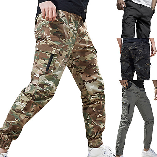 Men's Hunting Pants Hiking Cargo Pants Tactical Pants Waterproof Breathable Quick Dry Ventilation Autumn / Fall Spring Summer Solid Colored Camo / Camouflage Cotton Bottoms for Camping / Hiking
Men's Hunting Pants Hiking Cargo Pants Tactical Pants Waterproof Breathable Quick Dry Ventilation Autumn / Fall Spring Summer Solid Colored Camo / Camouflage Cotton Bottoms for Camping / Hiking