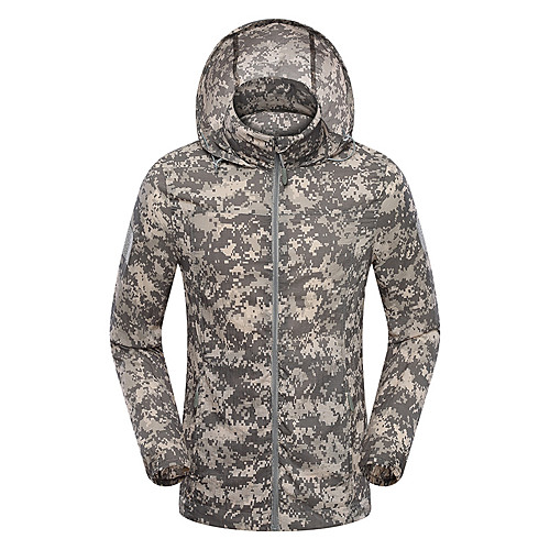 Men's Hunting Jacket Outdoor Windproof Sunscreen Quick Dry Wearproof Summer Camo Nylon Black Camouflage Khaki
Men's Hunting Jacket Outdoor Windproof Sunscreen Quick Dry Wearproof Summer Camo Nylon Black Camouflage Khaki