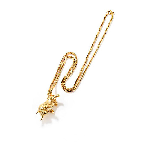 Men's Pendant Necklace Classic Taurus Vintage Titanium Steel Gold Plated Gold Silver 55 cm Necklace Jewelry 1pc For Anniversary Party Evening Gift Festival
Men's Pendant Necklace Classic Taurus Vintage Titanium Steel Gold Plated Gold Silver 55 cm Necklace Jewelry 1pc For Anniversary Party Evening Gift Festival