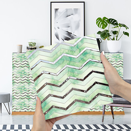 Imitation Epoxy Tile Sticker Platinum Water Wave Mosaic Wall Sticker House Renovation Diy Self-adhesive Pvc Wallpaper Painting Kitchen Waterproof And Oilproof Wall Sticker
Imitation Epoxy Tile Sticker Platinum Water Wave Mosaic Wall Sticker House Renovation Diy Self-adhesive Pvc Wallpaper Painting Kitchen Waterproof And Oilproof Wall Sticker