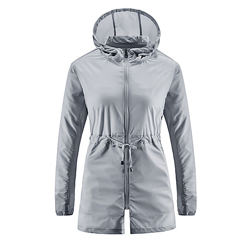 Women's Hoodie Jacket Hiking Skin Jacket Hiking Windbreaker Outdoor Packable Lightweight UV Sun Protection Breathable Outerwear Jacket Top Fishing Running Camping / Hiking / Caving Blue Pink Grey
Women's Hoodie Jacket Hiking Skin Jacket Hiking Windbreaker Outdoor Packable Lightweight UV Sun Protection Breathable Outerwear Jacket Top Fishing Running Camping / Hiking / Caving Blue Pink Grey