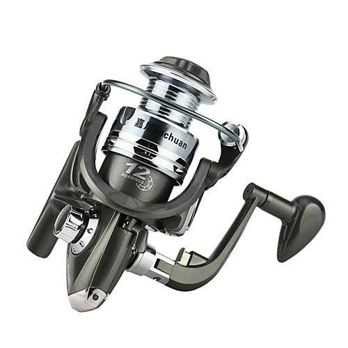 Fishing Reel Spinning Reel 5.5:1 Gear Ratio12 Ball Bearings Bait Casting / Lure Fishing
Fishing Reel Spinning Reel 5.5:1 Gear Ratio12 Ball Bearings Bait Casting / Lure Fishing