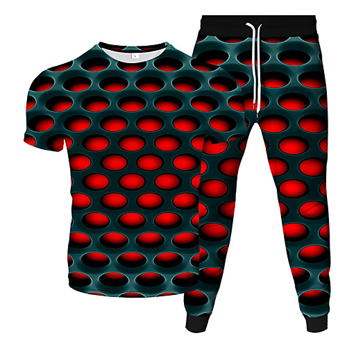 Men's Women's 2 Piece Tracksuit Sweatsuit Street Casual Short Sleeve 2pcs Breathable Moisture Wicking Soft Gym Workout Running Jogging Training Exercise Sportswear Normal Outfit Set Clothing Suit
Men's Women's 2 Piece Tracksuit Sweatsuit Street Casual Short Sleeve 2pcs Breathable Moisture Wicking Soft Gym Workout Running Jogging Training Exercise Sportswear Normal Outfit Set Clothing Suit
