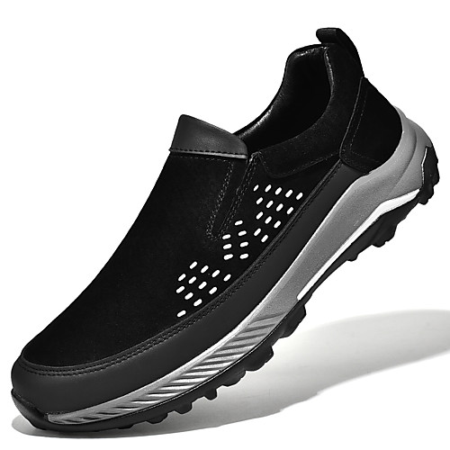 Men's Loafers & Slip-Ons Sporty Casual Daily Faux Leather Breathable Non-slipping Wear Proof Black Gray Spring Summer
Men's Loafers & Slip-Ons Sporty Casual Daily Faux Leather Breathable Non-slipping Wear Proof Black Gray Spring Summer