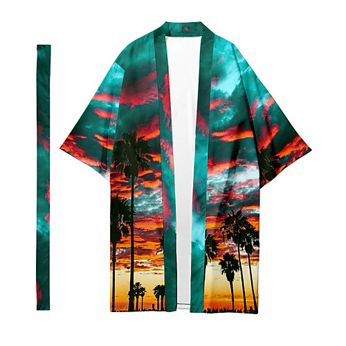 Men's Shirt 3D Print Scenery Coconut Tree 3D Print Long Sleeve Casual Tops Casual Fashion Breathable Comfortable Rainbow
Men's Shirt 3D Print Scenery Coconut Tree 3D Print Long Sleeve Casual Tops Casual Fashion Breathable Comfortable Rainbow