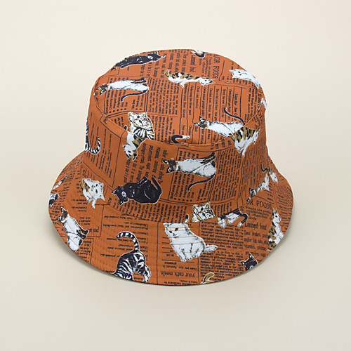 Adults' Fishing Hat Bucket Hat Spring, Fall, Winter, Summer Athleisure Outdoor Camping & Hiking Cotton Packable Breathable UV Protection / Animal
Adults' Fishing Hat Bucket Hat Spring, Fall, Winter, Summer Athleisure Outdoor Camping & Hiking Cotton Packable Breathable UV Protection / Animal