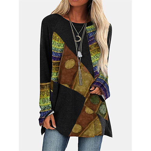 Women's Shift Dress Short Mini Dress Blue Purple Red Khaki Green Long Sleeve Print Print Spring Round Neck Vintage 2021 S M L XL XXL 3XL
Women's Shift Dress Short Mini Dress Blue Purple Red Khaki Green Long Sleeve Print Print Spring Round Neck Vintage 2021 S M L XL XXL 3XL
