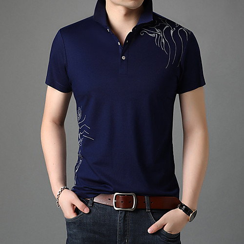 Men's Golf Polo Shirts Short Sleeve Breathable Quick Dry Soft Sports Outdoor Autumn / Fall Spring Summer Navy Pink Cymbidium Sky Blue / Micro-elastic
Men's Golf Polo Shirts Short Sleeve Breathable Quick Dry Soft Sports Outdoor Autumn / Fall Spring Summer Navy Pink Cymbidium Sky Blue / Micro-elastic
