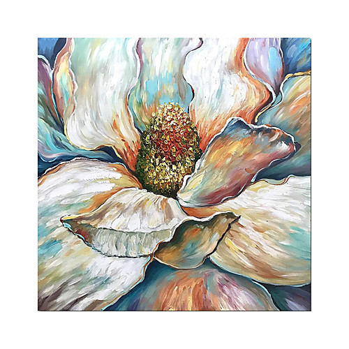 Oil Painting Hand Painted Square Abstract Floral / Botanical Modern Rolled Canvas (No Frame)
Oil Painting Hand Painted Square Abstract Floral / Botanical Modern Rolled Canvas (No Frame)