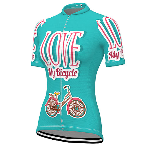 21Grams Women's Short Sleeve Cycling Jersey Spandex Blue Bike Top Mountain Bike MTB Road Bike Cycling Breathable Sports Clothing Apparel / Stretchy / Athleisure
21Grams Women's Short Sleeve Cycling Jersey Spandex Blue Bike Top Mountain Bike MTB Road Bike Cycling Breathable Sports Clothing Apparel / Stretchy / Athleisure