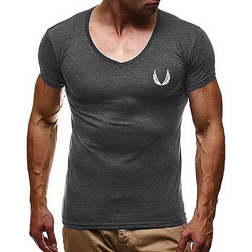 Men's Short Sleeve V Neck Running T-Shirt Running Base Layer Tee Tshirt Athletic Athleisure Cotton Breathable Quick Dry Moisture Wicking Fitness Gym Workout Running Training Exercise Sportswear Normal
Men's Short Sleeve V Neck Running T-Shirt Running Base Layer Tee Tshirt Athletic Athleisure Cotton Breathable Quick Dry Moisture Wicking Fitness Gym Workout Running Training Exercise Sportswear Normal