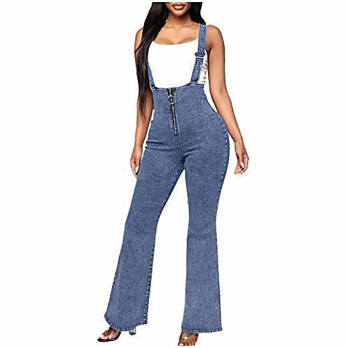 women jeans pocket zipper overalls jumpsuits distressed casual loose fit romper
women jeans pocket zipper overalls jumpsuits distressed casual loose fit romper