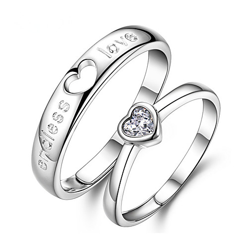 Couple Rings Synthetic Diamond Solitaire male Female S925 Sterling Silver Love Precious Elegant Fashion Adjustable / Couple's / Adjustable Ring
Couple Rings Synthetic Diamond Solitaire male Female S925 Sterling Silver Love Precious Elegant Fashion Adjustable / Couple's / Adjustable Ring