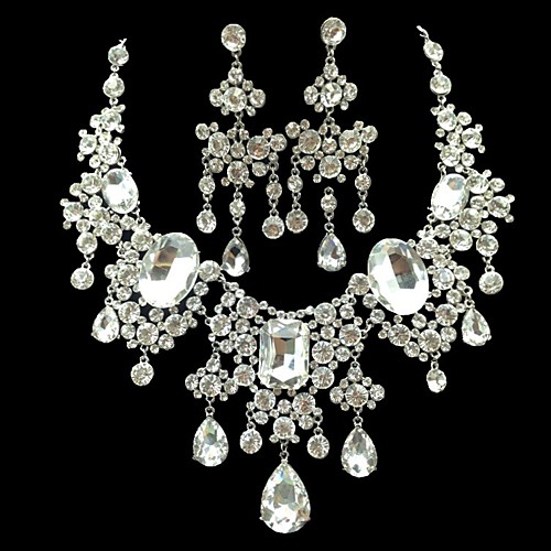 Women's Jewelry Set Earrings Jewelry White For Wedding Anniversary Party Evening 1 set
Women's Jewelry Set Earrings Jewelry White For Wedding Anniversary Party Evening 1 set