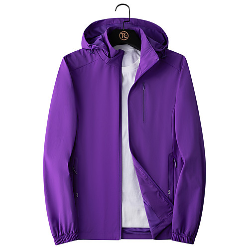 Women's Hiking Windbreaker Outdoor Solid Color Waterproof Breathable Stretchy Anti-tear Jacket Nylon Elastane Full Length Visible Zipper Hunting Fishing Climbing Black Purple Pink Rose Red
Women's Hiking Windbreaker Outdoor Solid Color Waterproof Breathable Stretchy Anti-tear Jacket Nylon Elastane Full Length Visible Zipper Hunting Fishing Climbing Black Purple Pink Rose Red