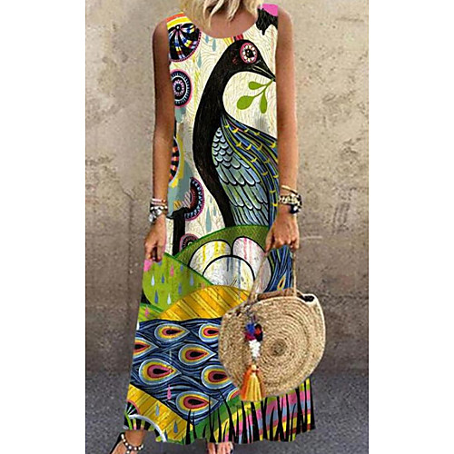 Women's Shift Dress Maxi long Dress Yellow Sleeveless Paisley Print Spring Summer Round Neck Casual 2021 S M L XL XXL 3XL 4XL 5XL
Women's Shift Dress Maxi long Dress Yellow Sleeveless Paisley Print Spring Summer Round Neck Casual 2021 S M L XL XXL 3XL 4XL 5XL