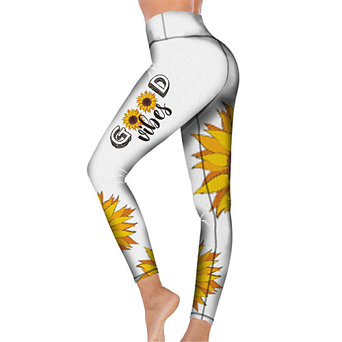 21Grams Women's High Waist Yoga Pants Cropped Leggings Tummy Control Butt Lift Breathable White Fitness Gym Workout Running Winter Sports Activewear High Elasticity
21Grams Women's High Waist Yoga Pants Cropped Leggings Tummy Control Butt Lift Breathable White Fitness Gym Workout Running Winter Sports Activewear High Elasticity