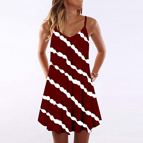 2021wish cross-border new european and american hot sale tie-dye gradient diagonal stripe horizontal pattern printing v-neck suspender skirt dress
2021wish cross-border new european and american hot sale tie-dye gradient diagonal stripe horizontal pattern printing v-neck suspender skirt dress