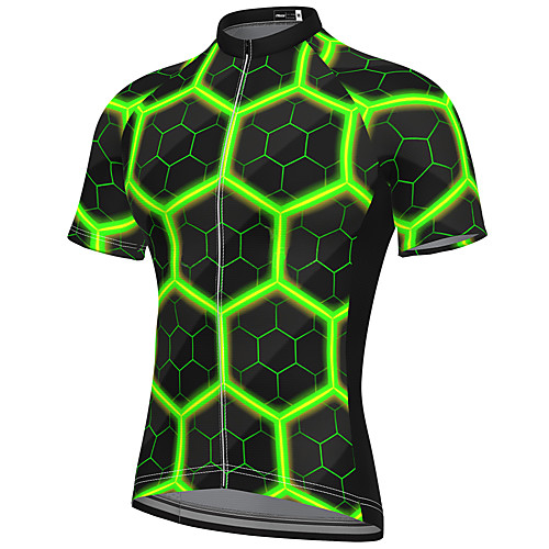 21Grams Men's Short Sleeve Cycling Jersey Spandex Black Bike Top Mountain Bike MTB Road Bike Cycling Breathable Quick Dry Sports Clothing Apparel / Athleisure
21Grams Men's Short Sleeve Cycling Jersey Spandex Black Bike Top Mountain Bike MTB Road Bike Cycling Breathable Quick Dry Sports Clothing Apparel / Athleisure