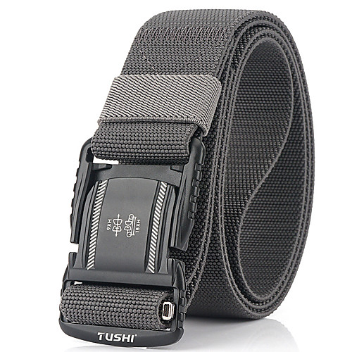 Men's Military Tactical Belt Breathable Wearable Quick Release for Solid Colored Nylon Fall Spring Summer
Men's Military Tactical Belt Breathable Wearable Quick Release for Solid Colored Nylon Fall Spring Summer