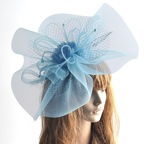 1920s Retro Tulle / Net Fascinators with Floral 1 Piece Special Occasion / Party / Evening Headpiece
1920s Retro Tulle / Net Fascinators with Floral 1 Piece Special Occasion / Party / Evening Headpiece